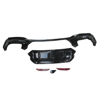 BMW 5 SERI- G30- 17/20; KARLIK PRLK SİYAH (ARKA TAMPON ALTI) (ÇEKİ DEMİR KAPAKLI/ÇİFT EGZOSLU)F90/M5
