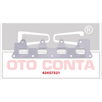 EKSOZ MANIFOLD CONTASI CELIK MEGANE LAGUNA SCENIC 1.8 2.0 16V F4R F4P