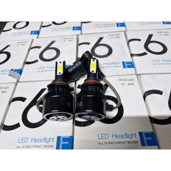 FAR LED XENON AMPUL 9006 R2 DOB LED 6000K (TAKIM FİYATI)