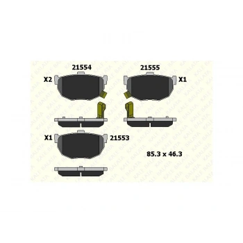 FREN BALATASI ARKA ELENTRA 96-06 CERATO 04=>