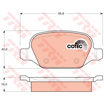 FREN BALATASI ARKA LINEA 156 147