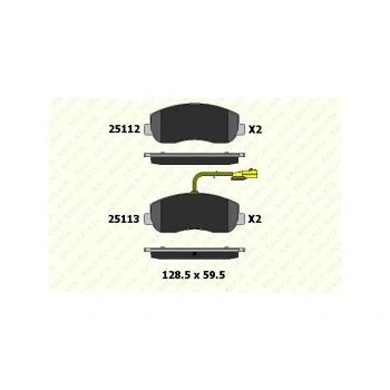 FREN BALATASI ARKA TEK TEKER MASTER III 2010 > MOVANO B ( FISLI )