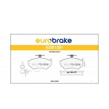 FREN BALATASI ON ( FISLI ) PASSAT A4 A5 (GDB1366)