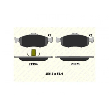 FREN BALATASI ON MONDEO 1.6 1.8 2.0 1.8TD 2.4 2.5TD 93-00 SCORPIO 92-98 GRANADA 92-94 COUGAR 98-01 F