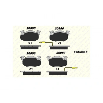 FREN BALATASI ON R9 19 YM EXPRESS WVA 20905