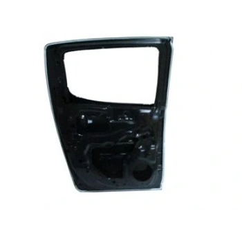 ISUZU D MAX- PICK UP- 12/17; ARKA KAPI KOMPLE SOL SİYAH (İCELİ/ÇEKOMASTİKLİ) (YAN SANAYİ) (BFN)