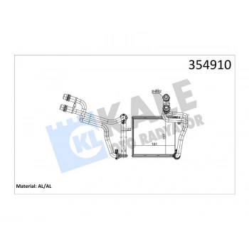 KALORIFER RADYATORU GOLF VI JETTA