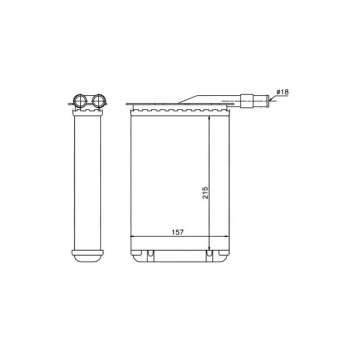 KALORIFER RADYATORU R9 R11 EXP (188x157x32)