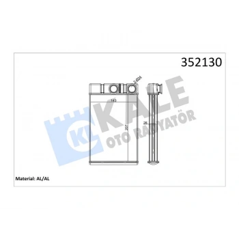 KALORIFER RADYATORUINSIGNIA 2.0 CDTİ 08=> CRUZE 06=>