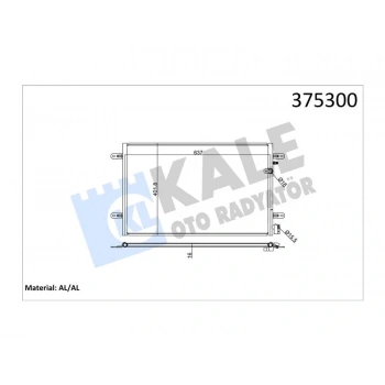 KLIMA RADYATORU A6 (C6) 2.0 2.7 3.0 TDI 2.8 3.2 4.2 FSI