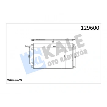 KLIMA RADYATORU MEGANE II 2002 >
