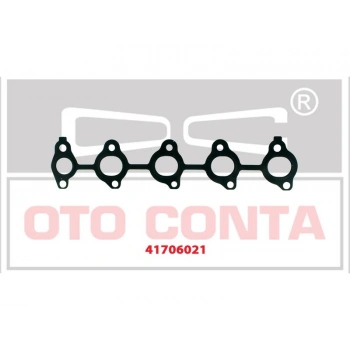 MANIFOLT CONTA EKSOZ NBR KAPLI P206 BIPPER NEMO 1.4 HDI CELIK DV4