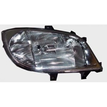 MERCEDES SPRINTER- 00/02; FAR LAMBASI SAĞ ELEKTRİKLİ/SİSLİ/ÇİZGİLİ CAM (H1/H1/H7)(TYC)