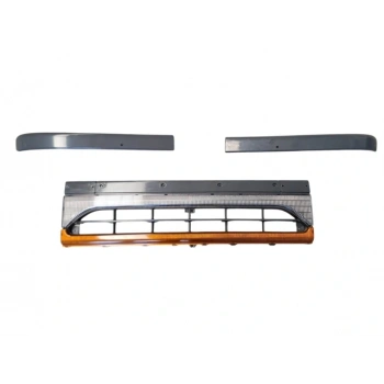 MITSUBISHI CANTER- FE635/659- 98/06; ÖN PANJUR SARI/BEYAZ REFLEKTÖRLÜ KLİPSİZ MITSUBISHI YAZILI)(FPI