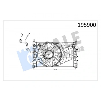 MODUL LINEA 1.4 MPI (07 12) (AC) (MT) (RAD+KON+INT+FAN+DAV) AL/PL/BRZ