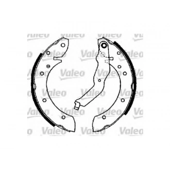 PABUCLU BALATA ARKA MEGANE 1.4 1.6 1.9D 2.0 (99-03) LAGUNA 1.8 2.0 (95-01) SCENIC 1.9TDI 2.0 96=>