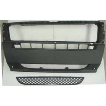 PEUGEOT BOXER- 07/13; ÖN TAMPON ORTA SİYAH (PANJURLU)(EUROBUMP)