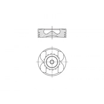 PISTON SEGMAN (89.00MM STD ) MASTER 2.5 DCI 120 MOVANO 2.5 CDTI