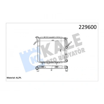 RADYATOR (229600) R9 R11 BROADWAY SPRING 2 SIRA AL+PL