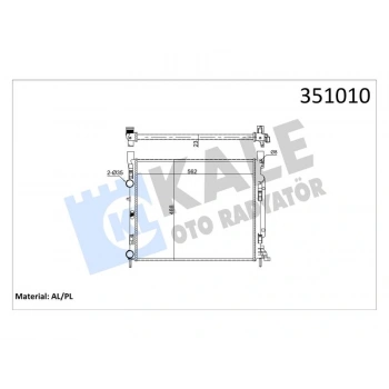 RADYATOR KANGOO GRAND KANGOO KANGOO EXPRESS KANGO BE BOP -CITAN AL PL BRZ