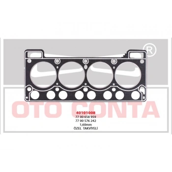 SILINDIR KAPAK CONTA R12 1.3 LPGLI SAC TAKVIYELI CIFT TARAF