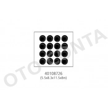 SUBAP LASTIGI TAKIMI16 ADET 5.5MM SAPKASIZ