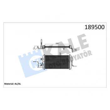 YAKIT SOGUTUCU TRANSIT 430ED (14+1) AL/BRZ