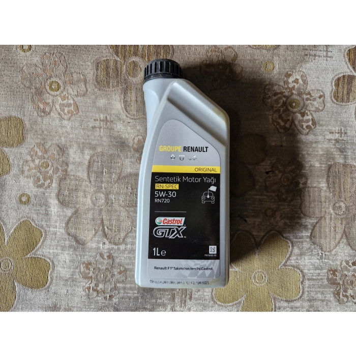RENAULT MAIS CASTROL SENTETİK MOTOR YAĞI PARTİKÜLLÜ 5W30 1L
