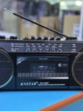 KNSTAR 149BT Nostaljik Kasetçalar Bluetooth – Çift Hoparlörlü Retro Kaset Çalar Radyo
