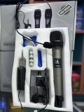 3’lü Kablosuz Mikrofon Seti El Yaka Headset Telsiz Sahne Sunum Toptan