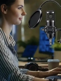 Orta Seviye Yayıncı Mikrofon Seti Ses Kartlı Podcast Canlı Yayın Toptan