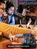 Profesyonel Yayıncı Mikrofon Seti Stüdyo Podcast Canlı Yayın Toptan