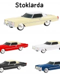 WS-1966 Cadillac 1966 Klasik Araba Bluetooth Hoparlör | Nostaljik Premium Toptan