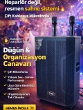 Çift Mikrofonlu Hoparlör | TZE Party Speaker – Düğün & Organizasyon İçin Taşınabilir Güçlü Ses Sistemi