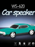 WS-620 Oto Tasarımlı Bluetooth Hoparlör Nostaljik Araba Speaker 4 Renk Toptan Satış
