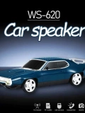 WS-620 Oto Tasarımlı Bluetooth Hoparlör Nostaljik Araba Speaker 4 Renk Toptan Satış
