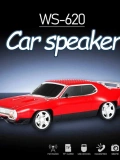 WS-620 Oto Tasarımlı Bluetooth Hoparlör Nostaljik Araba Speaker 4 Renk Toptan Satış
