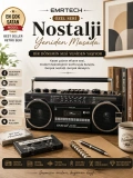 KNSTAR 149BT Nostaljik Kasetçalar Bluetooth – Çift Hoparlörlü Retro Kaset Çalar Radyo