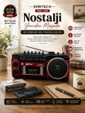 PuXing PX-250BT Bluetooth’lu Nostaljik Kasetçalar Radyo | USB/SD Destekli Toptan Satış