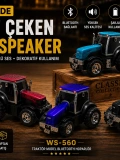 WS-560 Nostaljik Traktör Bluetooth Hoparlör Massey Ferguson | Toptan Satış