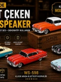 WS-598 Pontiac Klasik Araba Bluetooth Hoparlör | Nostaljik Toptan Satış