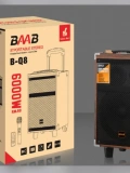 BAAB BQ-08 BLUETOOTH SD,USB GİRİŞLİ TEK MİKROFONLU SPEAKER 8 İNÇ