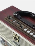 KNSTAR M-111BT Nostaljik Ahşap Radyo Bluetooth Kumandalı USB SD Toptan