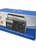 KNSTAR M70 BT Nostaljik Kasetçalar Bluetooth – Retro Kaset Çalar Radyo