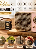 M24 Retro Bluetooth Hoparlör Nostaljik Radyo Tasarımlı Taşınabilir Kablosuz Speaker Toptan