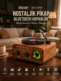 Meier MD-1317BT Nostaljik Pikap Görünümlü Bluetooth Hoparlör Retro Radyo Speaker Toptan
