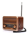 NNS NS-3315BT Taşınabilir Nostaljik Radyo Bluetooth Hoparlör Toptan