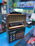 NNS NS-6651BT Taşınabilir Nostaljik Radyo Bluetooth Hoparlör Toptan