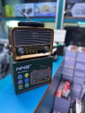 NNS NS-6652BT Taşınabilir Nostaljik Radyo Bluetooth Hoparlör Toptan