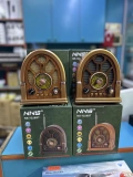 Nostaljik Bluetooth Radyo ve Hoparlör – USB/TF Kart Destekli Şarjlı Retro Müzik Çalar